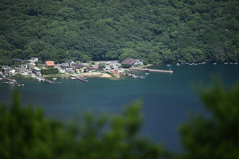 芦ノ湖では望遠ズームが大活躍