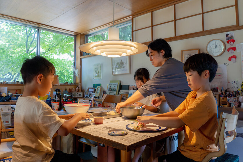 25-200mm F2.8-5.6 G2 作例 家族写真