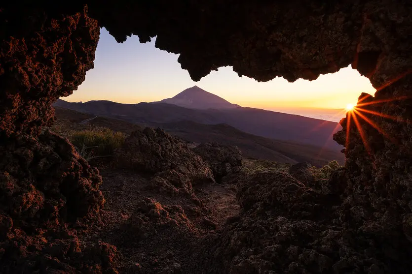 太陽光から光条をつくる