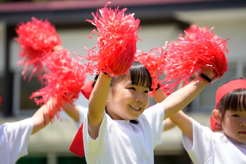 スポーツ競技会や運動会