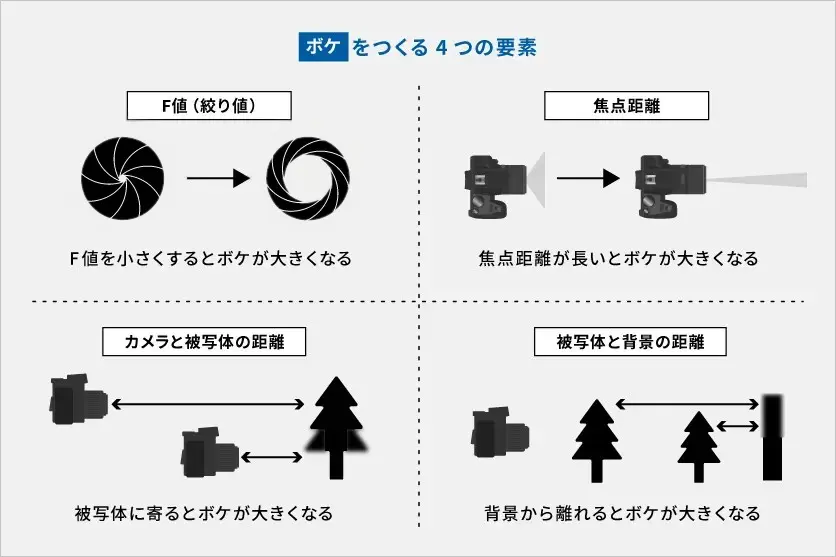 【背景ボケのつくり方】ボケを活かして美しい写真を撮る方法