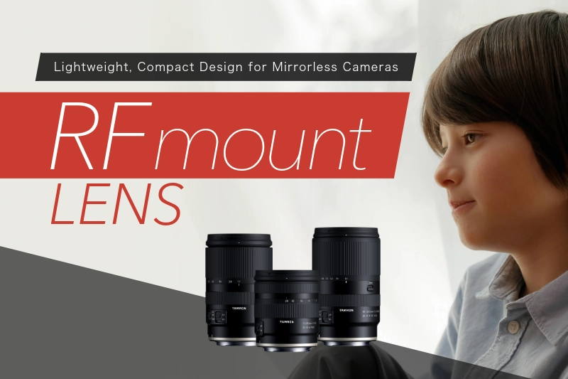 TAMRON's Lens Lineup for CANON RF mount