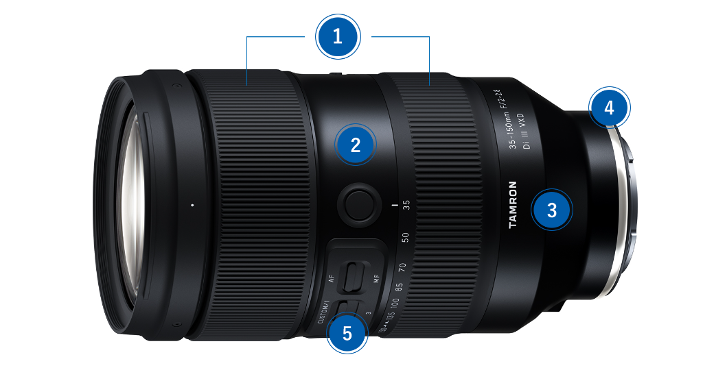 タムロン 35-150mm F/2-2.8 Di III VXD (Model A058)