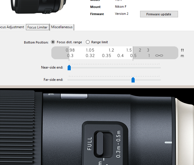 TAMRON TAP-in Console