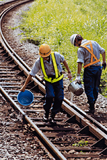 「猛暑日の点検」 中村 泰健