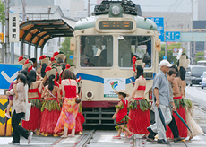 「よさこいの街」 内山 えいじ 様